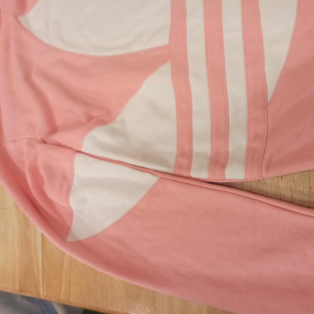 Adidas Pink and White Sweatshirt - Picture 4 of 16